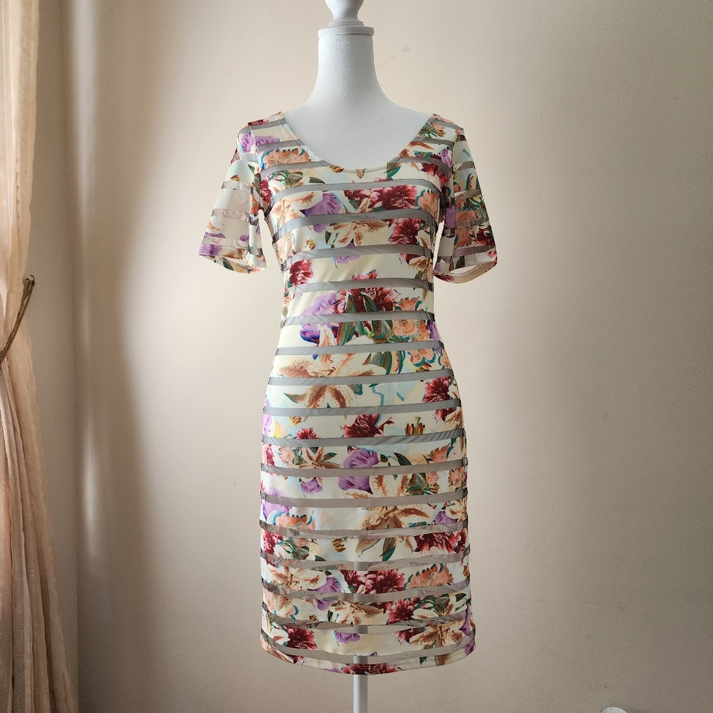 Guess Floral Mini Dress